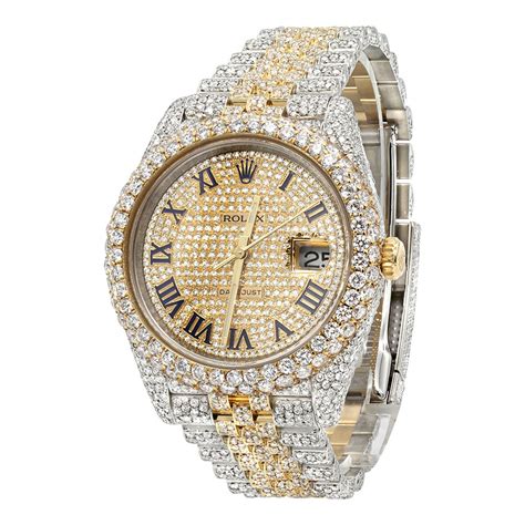 big fake diamond rolex|rolex knock off.